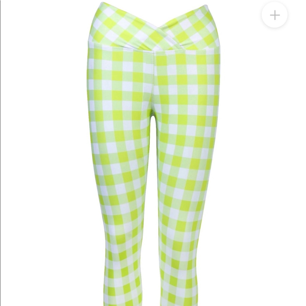 Year of Ours Gingham Veronica Leggings